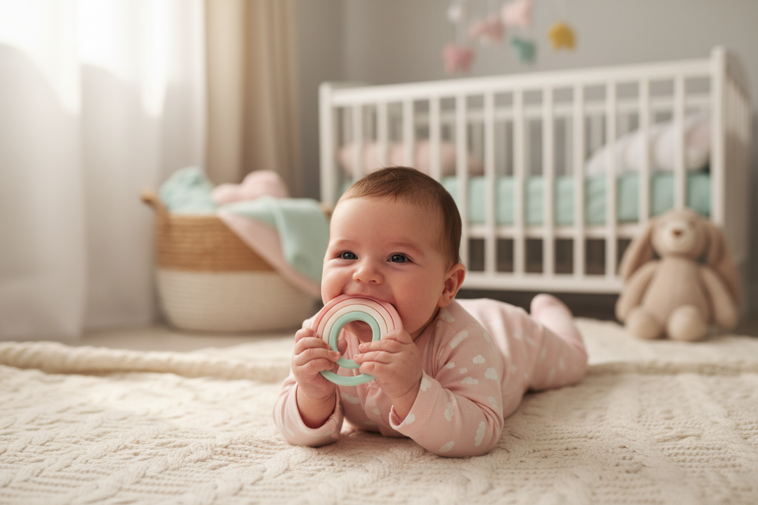 Your Baby's First Teether: A Newborn's Guide to Safe Mouthing (0-6 Months)