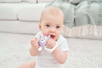Teether Toys for Babies 3M+ Reindeer Baby Chew Toy for Teething Relief