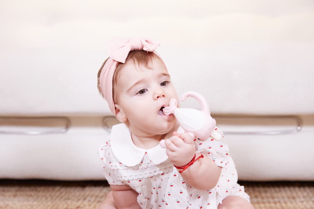Baby Teether Toy 2 in 1 value pack: Icecream*1+Flip-Flap*1