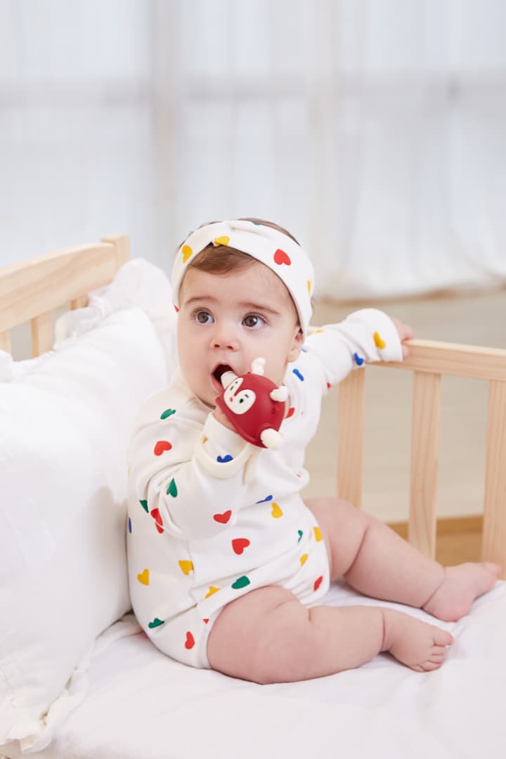 Baby Teether Toy 2 in 1 value pack: Icecream*1+Flip-Flap*1