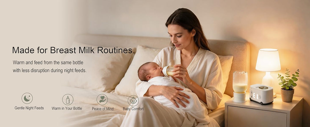 Smily Mia Portable Baby Bottle Warmer for Breastmilk & Formula